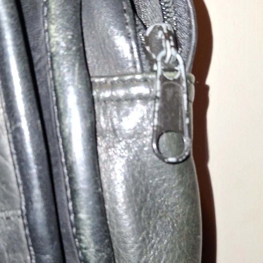 Men's Black Leather Bag